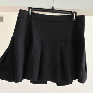 Pleated Cotton Skirt